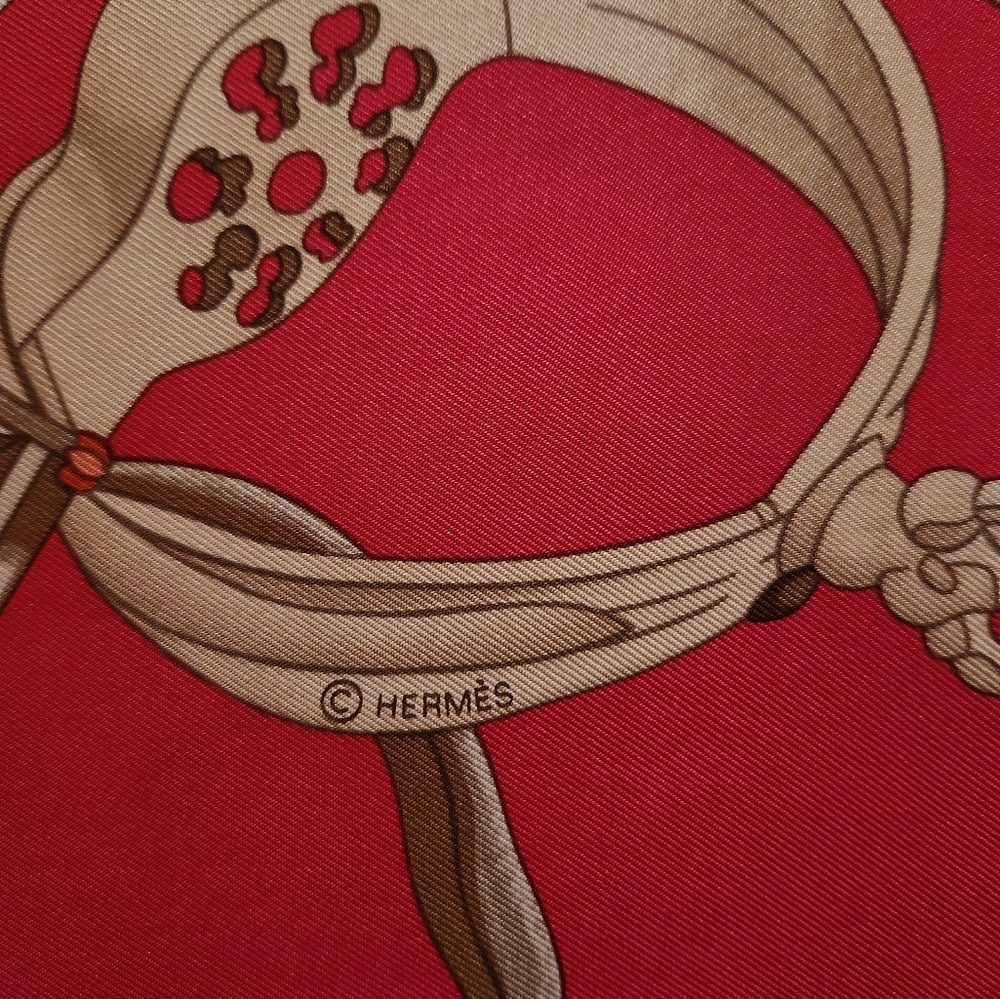 Hermes Concours d'Etriers scarf